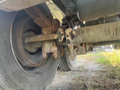 1993 Polar Tandem Axle Mild Steel Asphalt Hot Oil Tank Trailer Air Leaf Fixed Axle