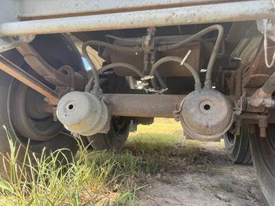 1993 Polar Tandem Axle Mild Steel Asphalt Hot Oil Tank Trailer Air Leaf Fixed Axle