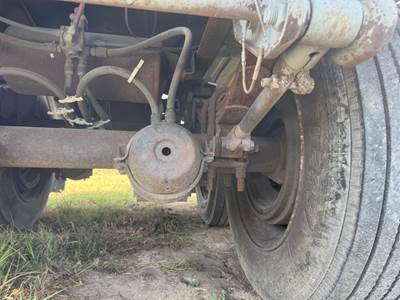 1993 Polar Tandem Axle Mild Steel Asphalt Hot Oil Tank Trailer Air Leaf Fixed Axle