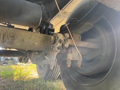 1993 Polar Tandem Axle Mild Steel Asphalt Hot Oil Tank Trailer Air Leaf Fixed Axle