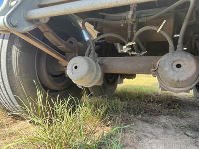 1993 Polar Tandem Axle Mild Steel Asphalt Hot Oil Tank Trailer Air Leaf Fixed Axle
