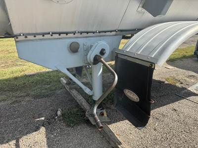 1993 Polar Tandem Axle Mild Steel Asphalt Hot Oil Tank Trailer Air Leaf Fixed Axle