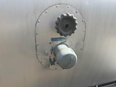1993 Polar Tandem Axle Mild Steel Asphalt Hot Oil Tank Trailer Air Leaf Fixed Axle