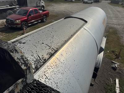 1993 Polar Tandem Axle Mild Steel Asphalt Hot Oil Tank Trailer Air Leaf Fixed Axle