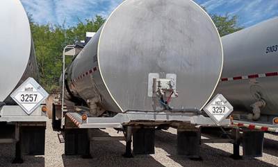 Vantage Tandem Axle Aluminum Asphalt / Hot Oil Tank Trailer - Air Ride, Fixed Axle