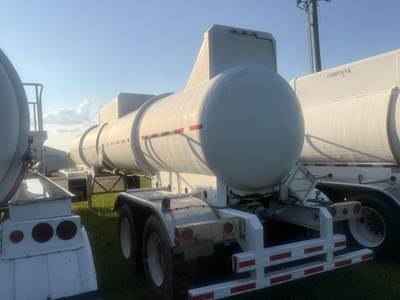 2003 Comptank Tandem Axle Plate Composite Chemical Acid Tank Trailer Spring Fixed Axle