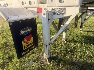 2003 Comptank Tandem Axle Plate Composite Chemical Acid Tank Trailer Spring Fixed Axle