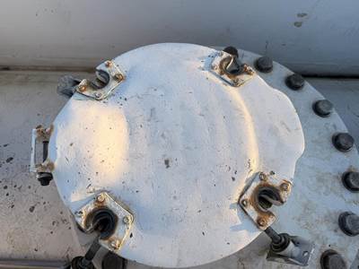 2005 Comptank Tandem Axle Plate Composite Chemical Acid Tank Trailer Air Ride Fixed Axle