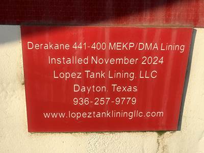 2005 Comptank Tandem Axle Plate Composite Chemical Acid Tank Trailer Air Ride Fixed Axle