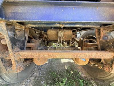 1980 Fruehauf Tandem Axle Stainless Steel Chemical / Acid Tank Trailer - Spring, Fixed Axle