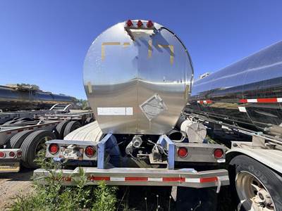 1980 Fruehauf Tandem Axle Stainless Steel Chemical / Acid Tank Trailer - Spring, Fixed Axle