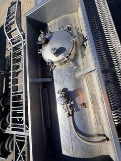 1980 Fruehauf Tandem Axle Stainless Steel Chemical / Acid Tank Trailer - Spring, Fixed Axle