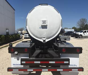 2025 POLY-COAT SYSTEMS FOOD GRADE Chemical / Acid Tank Trailer