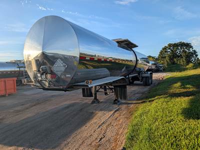 2007 Polar Chemical Tank Trailer W/ Stainless Steel Pump