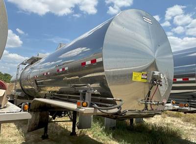 2022 Polar DOT 407 / 7000 GAL / PUMP / VAPOR RECOVERY Chemical / Acid Tank Trailer