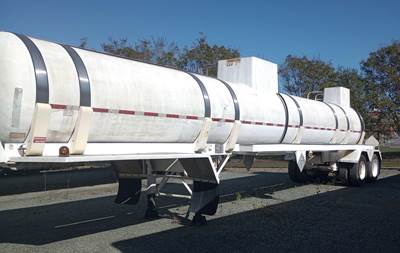Tankcon 5400 GAL IN TEST FRP Chemical / Acid Tank Trailer