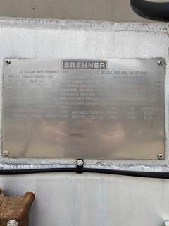 2015 Brenner 42ft Tandem Axle Aluminum Crude Oil Tank Trailer - Air Ride, Fixed Axle