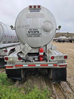 2013 Brenner 42ft Tandem Axle Aluminum Crude Oil Tank Trailer - Air Ride, Fixed Axle