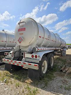 2012 Dragon 44ft Tandem Axle Aluminum Crude Oil Tank Trailer - Air Ride, Fixed Axle