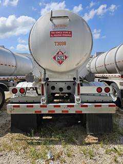 2012 Dragon 44ft Tandem Axle Aluminum Crude Oil Tank Trailer - Air Ride, Fixed Axle