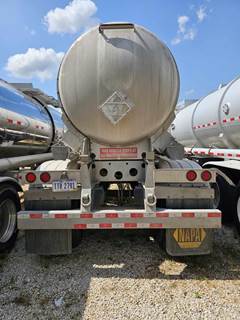 2013 Dragon 44ft Tandem Axle Aluminum Crude Oil Tank Trailer - Air Ride