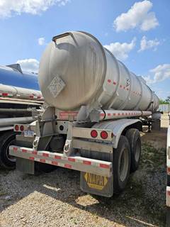 2013 Dragon 44ft Tandem Axle Aluminum Crude Oil Tank Trailer - Air Ride