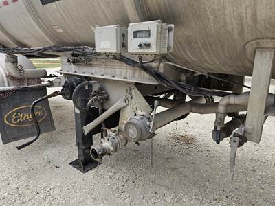 2012 Etnyre Tandem Axle Aluminum Crude Oil Tank Trailer - Air Ride, Fixed Axle