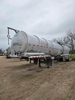 Heil 42ft Tandem Axle Aluminum Crude Oil Tank Trailer - Air Ride, Fixed Axle