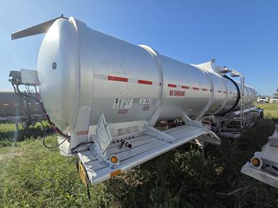 Heil 44ft Tandem Axle Aluminum Crude Oil Tank Trailer - Air Ride, Fixed Axle