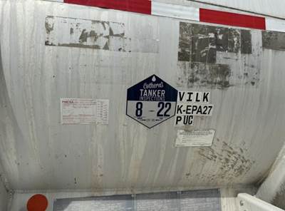 2012 Heil 8400 GAL CRUDE TRAILER Crude Oil Tank Trailer