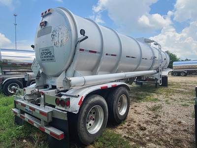 2013 Polar Tandem Axle Aluminum Crude Oil Tank Trailer - Air Ride, Fixed Axle