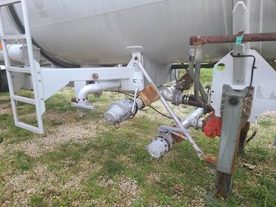 2013 Polar Tandem Axle Aluminum Crude Oil Tank Trailer - Air Ride, Fixed Axle