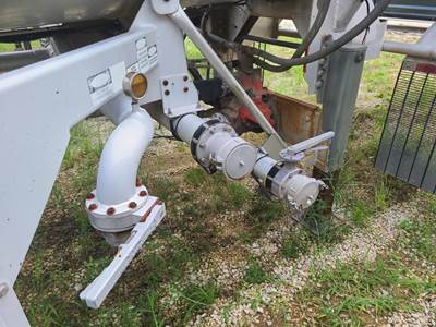 2013 Polar Tandem Axle Aluminum Crude Oil Tank Trailer - Air Ride, Fixed Axle