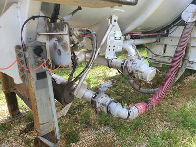 2013 Polar Tandem Axle Aluminum Crude Oil Tank Trailer - Air Ride, Fixed Axle