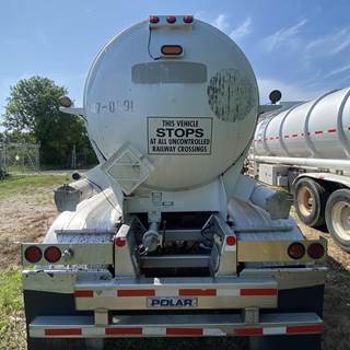 2013 Polar 8400 GAL CRUDE DOT 407 Crude Oil Tank Trailer