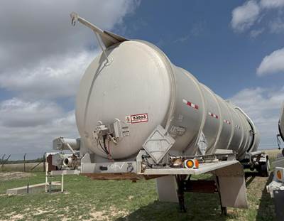 2009 Polar DOT 407 / 8400 GAL / SCULLY / PUMP Crude Oil Tank Trailer