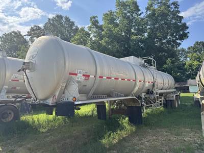 Stephens Tandem Axle Aluminum Crude Oil Tank Trailer - Air Ride, Fixed Axle