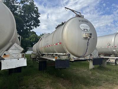 2013 Stephens Tandem Axle Aluminum Crude Oil Tank Trailer - Air Ride, Fixed Axle