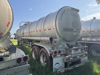 Stephens Tandem Axle Aluminum Crude Oil Tank Trailer - Air Ride, Fixed Axle