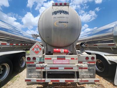 2012 Stephens Tandem Axle Aluminum Crude Oil Tank Trailer - Air Ride, Fixed Axle