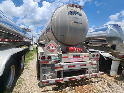 2012 Stephens Tandem Axle Aluminum Crude Oil Tank Trailer - Air Ride, Fixed Axle