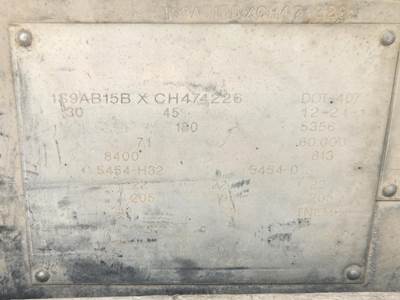 2012 Stephens Tandem Axle Aluminum Crude Oil Tank Trailer - Air Ride, Fixed Axle