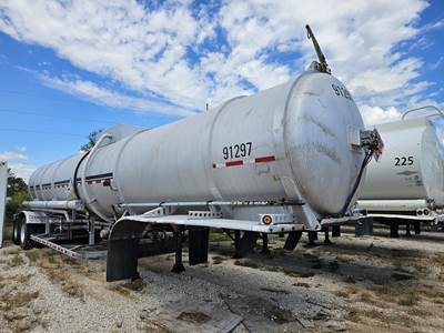 Stephens Tandem Axle Aluminum Crude Oil Tank Trailer - Air Ride, Fixed Axle