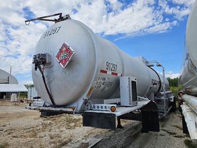 Stephens Tandem Axle Aluminum Crude Oil Tank Trailer - Air Ride, Fixed Axle
