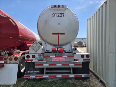 2012 Stephens Tandem Axle Aluminum Crude Oil Tank Trailer - Air Ride, Fixed Axle