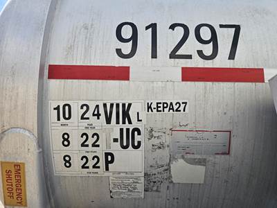 2012 Stephens Tandem Axle Aluminum Crude Oil Tank Trailer - Air Ride, Fixed Axle