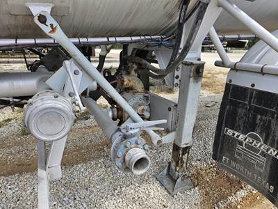 2012 Stephens Tandem Axle Aluminum Crude Oil Tank Trailer - Air Ride, Fixed Axle