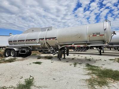 Stephens Tandem Axle Aluminum Crude Oil Tank Trailer - Air Ride, Fixed Axle