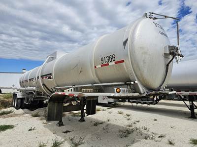 Stephens Tandem Axle Aluminum Crude Oil Tank Trailer - Air Ride, Fixed Axle