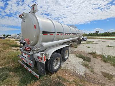 2013 Stephens Tandem Axle Aluminum Crude Oil Tank Trailer - Air Ride, Fixed Axle